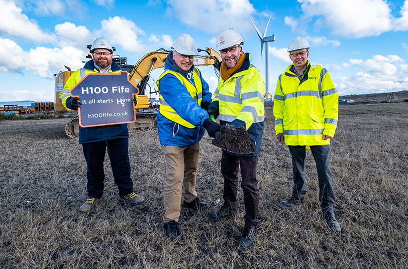 We celebrated key milestones for our worldfirst H100 Fife project with